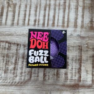 Purple Flower Power Fuzzball NeeDoh